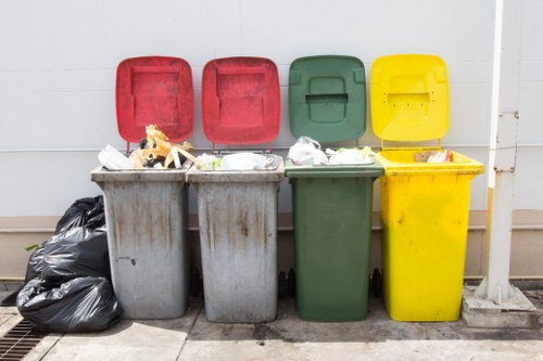 Recycling process in Holborn waste management