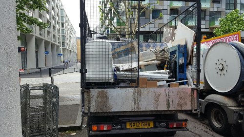 Recycling furniture materials in Holborn